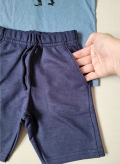 CONJUNTO Menino Brandili - Dino City - Azul|Azul marinho - loja online