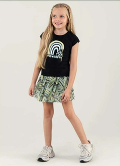 CONJUNTO Brandili Verão - Be Happy - shorts Saia Tule - comprar online