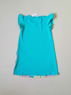 VESTIDO Verão - Cotton Maquinetado Marlan - Bast Friend - Azul - comprar online