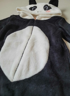 MACACÃO Peluciado Tile e Sul - Kigurumi Urso Panda - Stilo N Kids