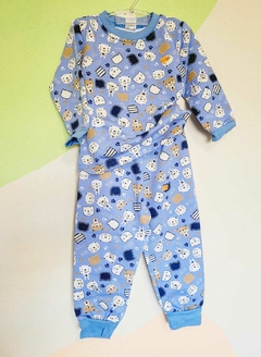 PIJAMA em Moletom Bloomy's Menino Inverno - Bichinhos
