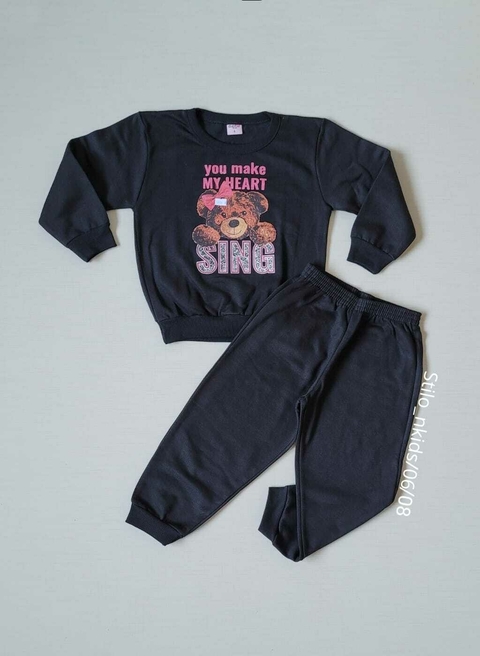 CONJUNTO Inverno Menina Duplo J - You Make my heart Sing