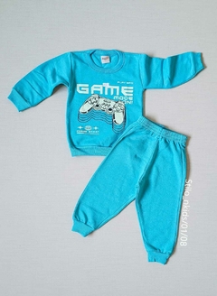 CONJUNTO Inverno Menino Duplo J - Game Mode ON! - Azul