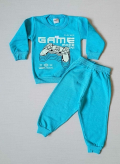 CONJUNTO Inverno Menino Duplo J - Game Mode ON! - Azul - comprar online