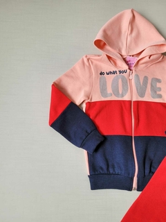 CONJUNTO Moletom Menina BNX Kids - Love na internet