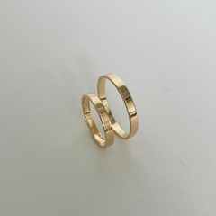 Par de Alianças Classic 3mm - Carolla