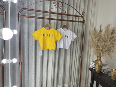 CROPED CAMISETA BRASIL