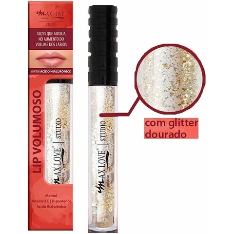 Lip Volumoso com Glitter - 19