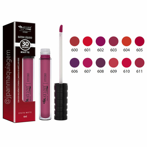 Batom Líquido 30 horas mate - 609