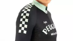 JERSEY DE CICLISMO SAFETTI MODELO PEUGEOT BLACK en internet