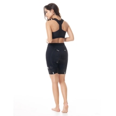CALZA DE CICLISMO CORTA SAFETTI MODELO NAPOLE SIN TIRADORES MUJER - KIWINNER