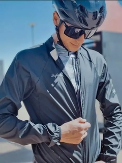 CHAQUETA DE CICLISMO SAFETTI ROMPEVIENTO AQUALITE