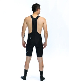 CALZA DE CICLISMO ELEVEN ULTRA SIN COSTURA NEGRA HOMBRE - KIWINNER