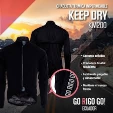 CHAQUETA 100% IMPERMEABLE GO RIGO GO KEEP DRYUNISEX - tienda online
