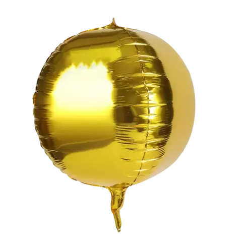 GLOBO ORBZ 32'' 80 CM DORADO