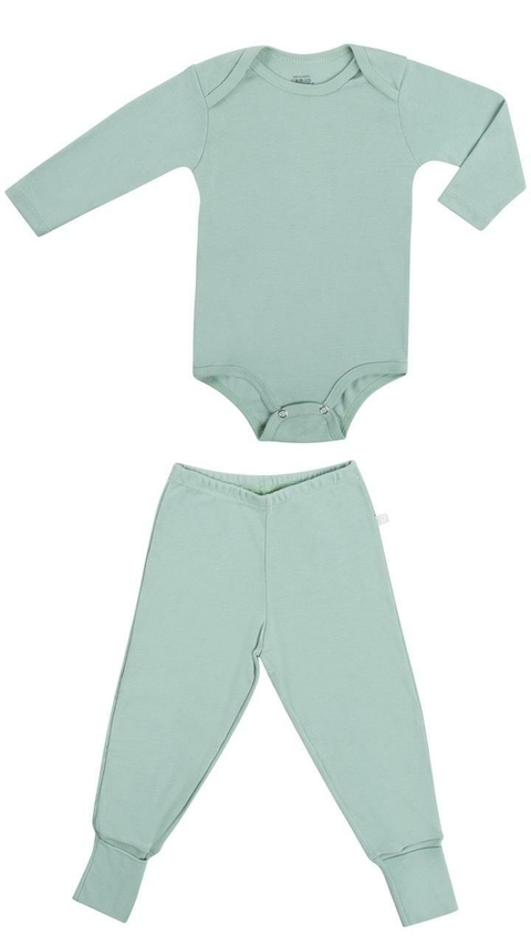 Conjunto body e calça ribana - comprar online