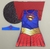 Fantasia Infantil Super Girl - Fantasia Infantil supergirl para Aniversário - Halloween - Carnaval - loja online