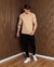 T-Shirt Básica Comfort Fio 40.1 - Bege - comprar online