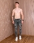Calça Jeans Masculina Marmorizada Ragasdinha Modelage Skinny na internet