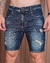 Bermuda Jeans Masculina Com Elastano na internet
