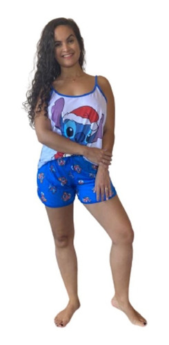 Pijama Natal Adulto E Infantil Feminino