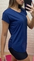 CAMISETA POLIAMIDA PARA TREINAR AZUL MARINHO na internet