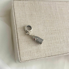 Berloque de Prata Garrafa de Champagne