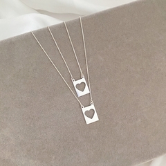 Escapulário de Prata Love - comprar online