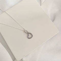 Colar de Prata Berloque Coração - comprar online
