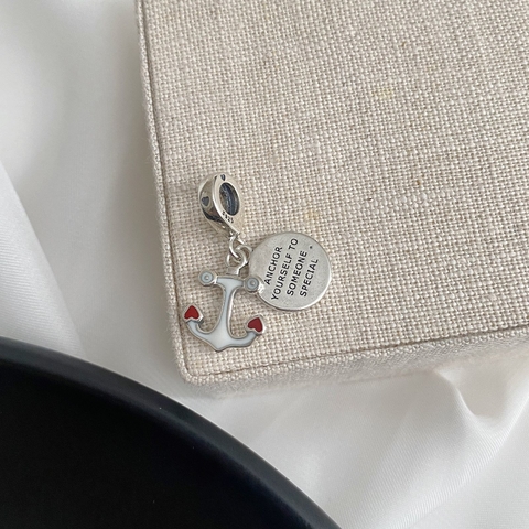 Berloque de Prata Âncora