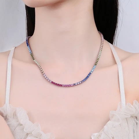 colar riviera raibow cabdy colors