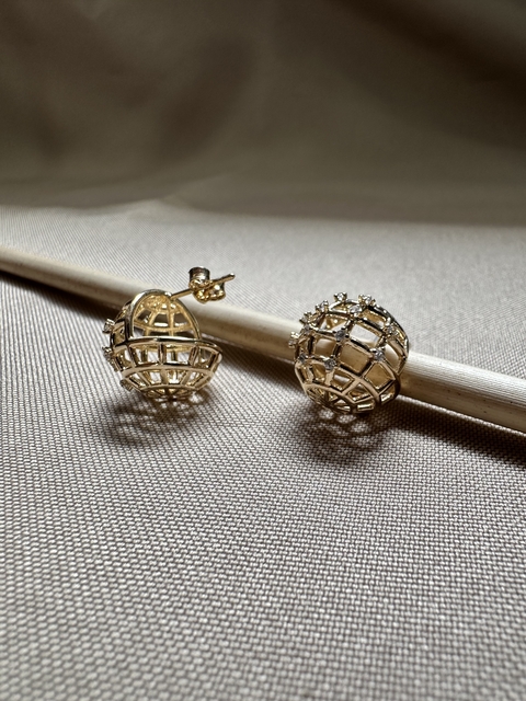 Brinco Telado Dourado - comprar online