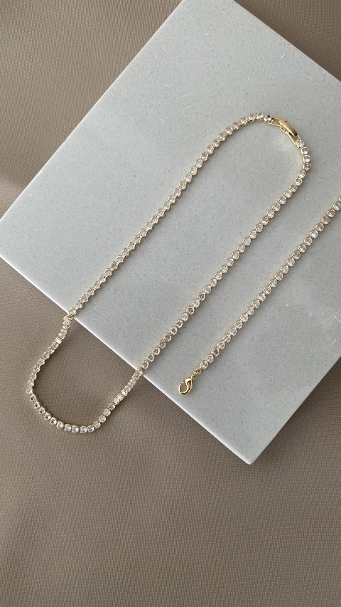 Pulseira riviera quadrada