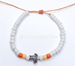 Pulseira mini tartaruga na internet