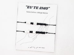 Pulseiras Código Morse - comprar online