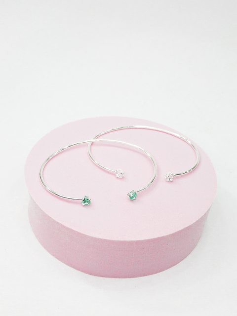 Bracelete pedra coração