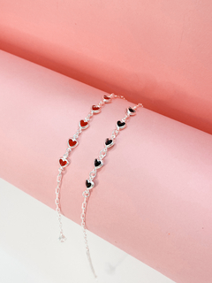 Pulseira Corações - comprar online
