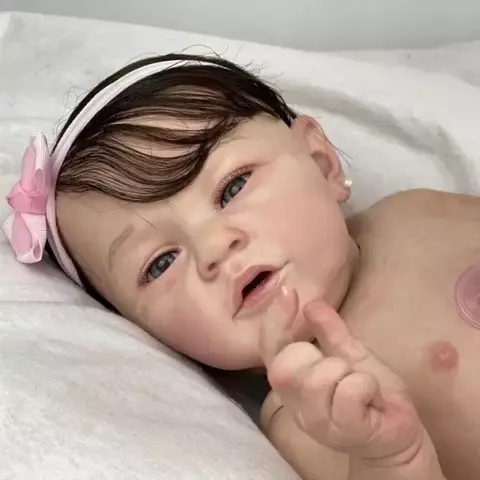 Bebê Reborn Realista Mary Ann Menina - comprar online