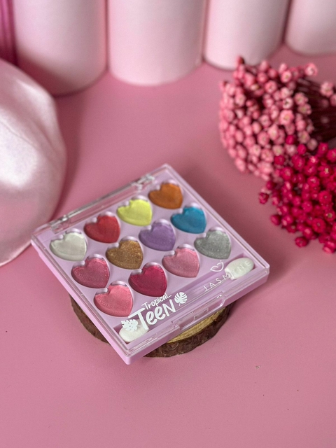 Paleta de sombras tropical teen 9,6g - JASMYNE