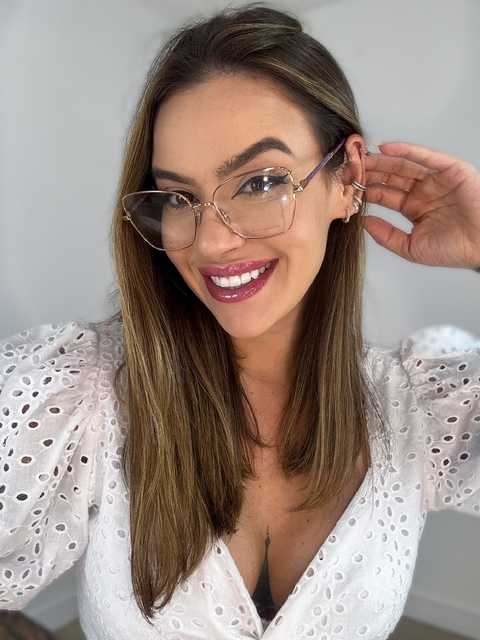 Armação para Óculos de Grau Feminino Jimmy Choo