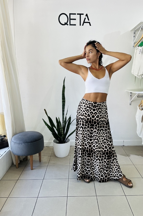 Pollera print - comprar online