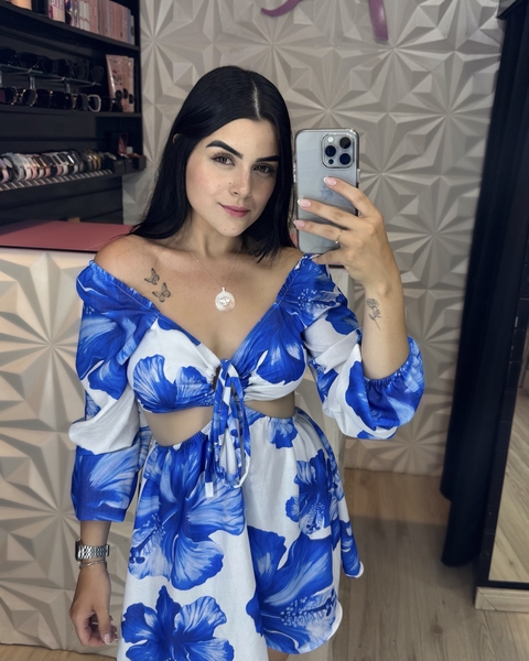 Macaquinho Floral Verão