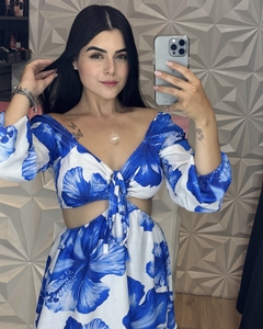 Macaquinho Floral Verão - Rpinkfahion