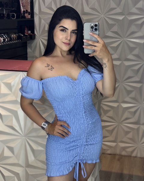 Vestido Lastex Regulagem