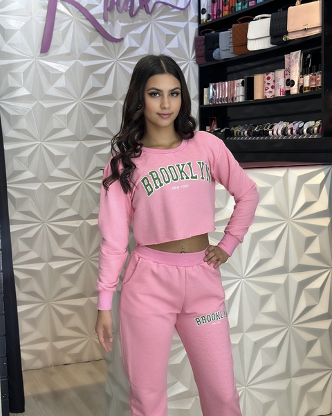 Conjunto Moletinho com Calça Brooklyn