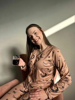 Pijama longo Mel botões - Melaniê