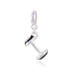 Berloque Halter Banhado a Prata - comprar online