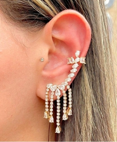 Brinco Ear Cuff Franja - comprar online