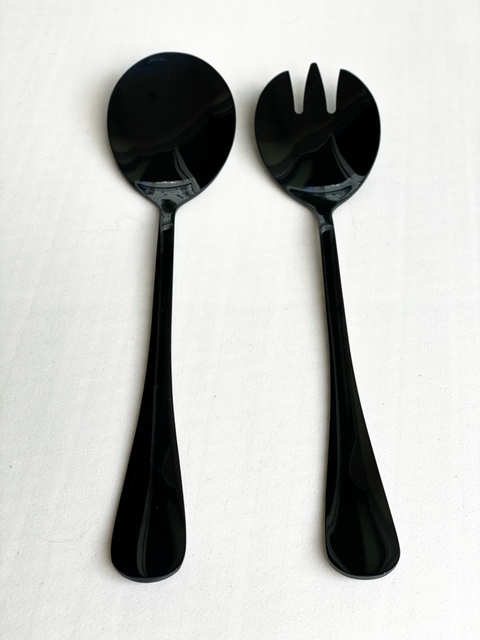 Par de talher para salada Black
