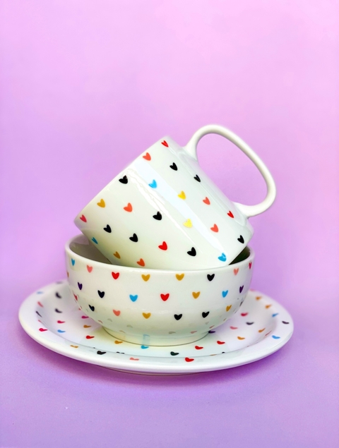Conjunto Café da manhã Love
